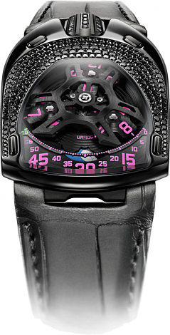 Review Urwerk Replica UR-106 Black Pink watch